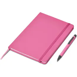 Hibiscus Notebook & Pen Set Pink